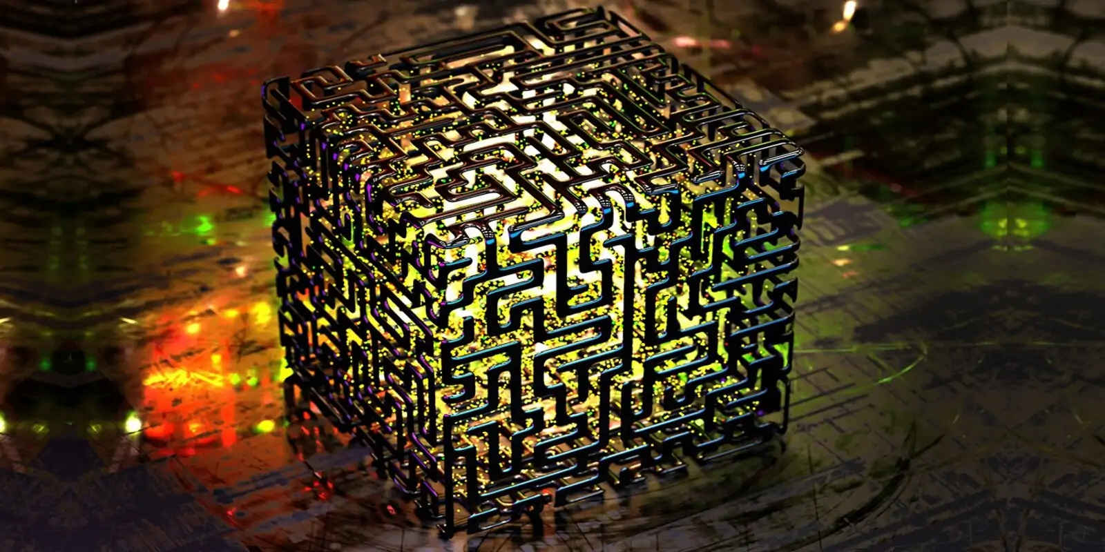 image d'un ordinateur quantique de dernière génération