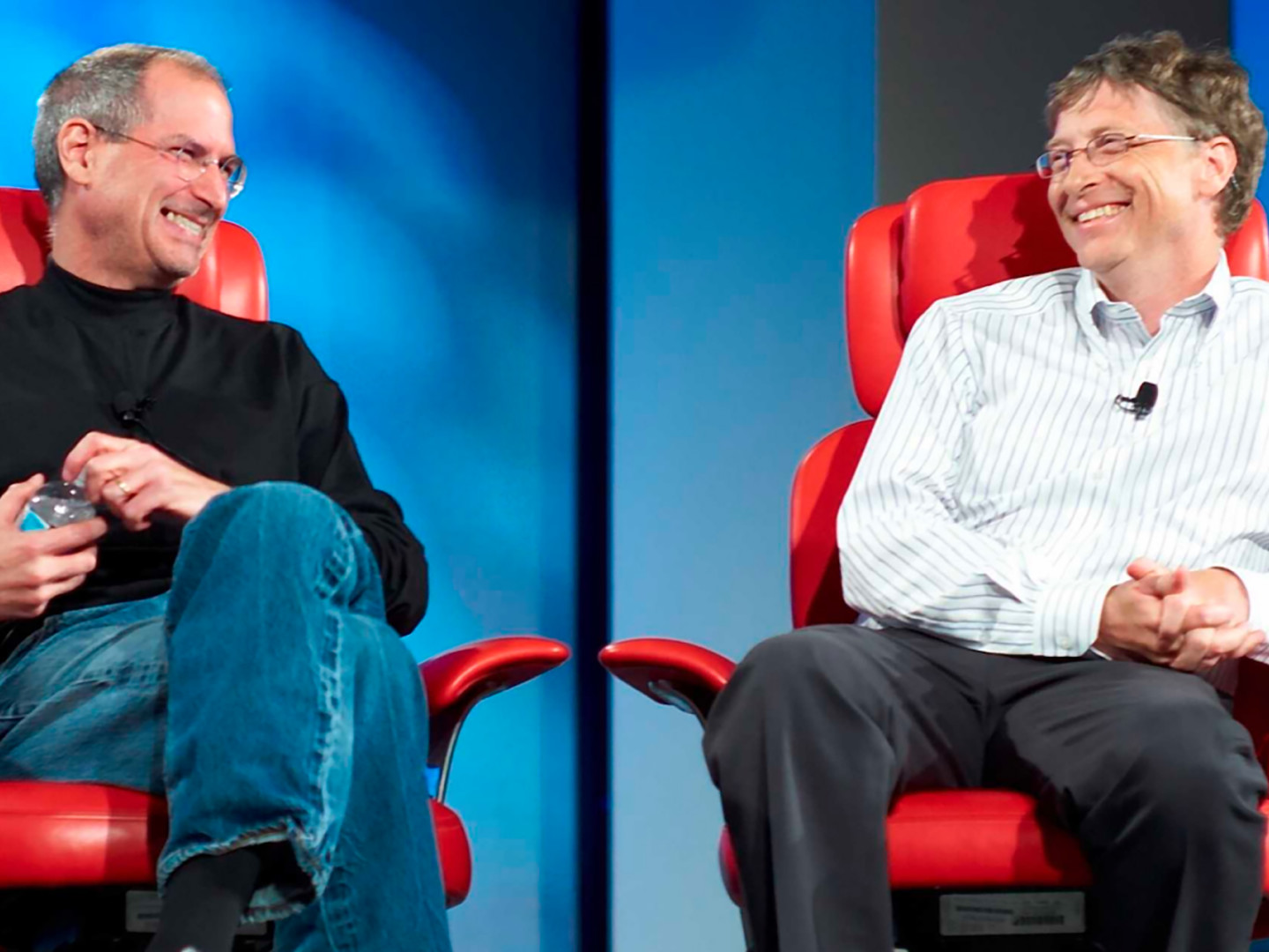 Bill Gates et Steve Jobs