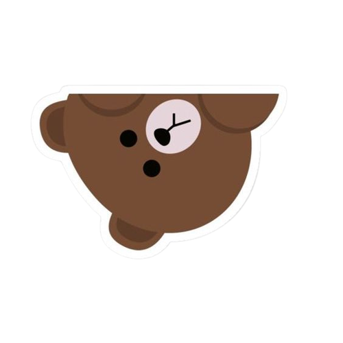 c'est une image d'un ours en dessin