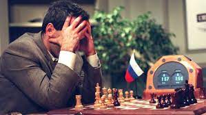 Ceci est une image de DeepBlue contre Garry Kasparov