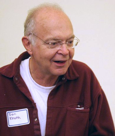 photo de Donald Knuth